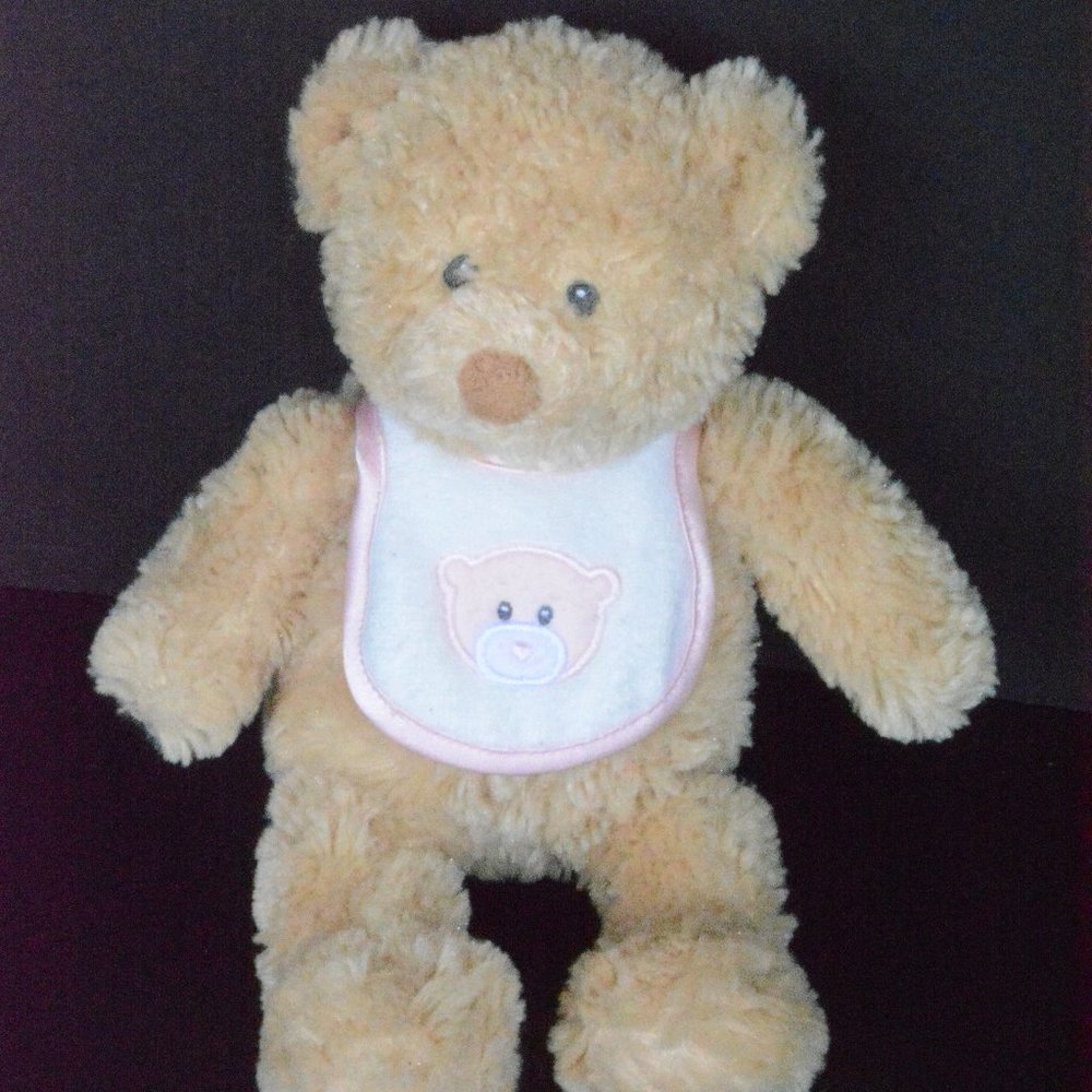 Baby GUND Cuddly Pals Rattle Teddy Bear Toy Lovey